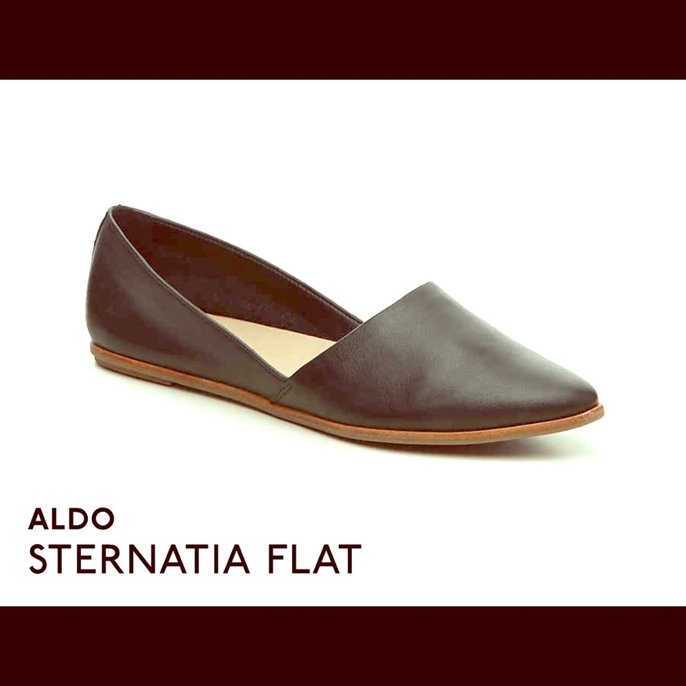 Aldo MODERN FLATS leather women’s 6